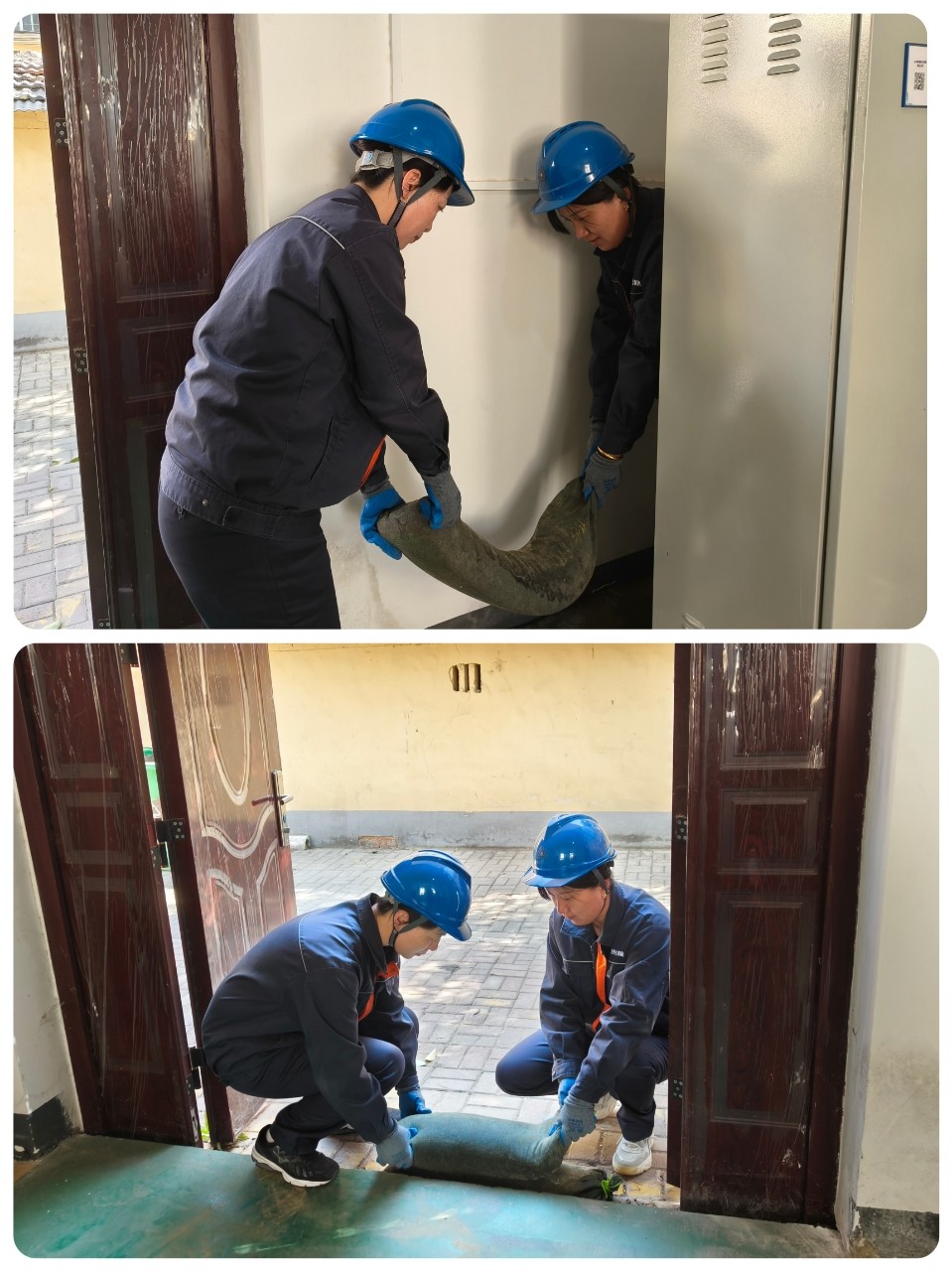 未雨綢繆&nbsp;筑牢防汛“安全堤”&nbsp;——山東聚源熱力有限責(zé)任公司桂英供熱區(qū)組織開(kāi)展防汛演